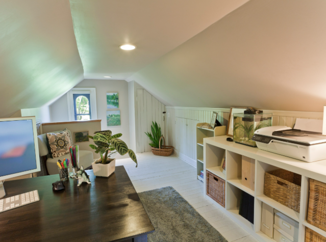Attic Office Setup Inspirations